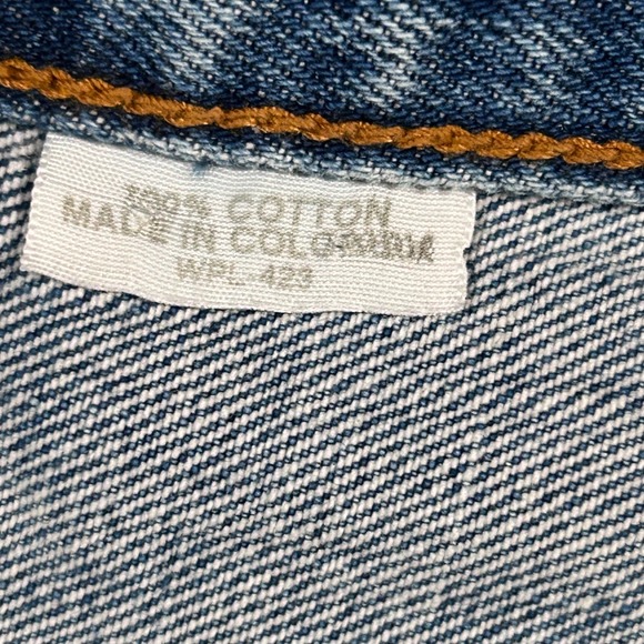 Levi's 501 Original Fit Jeans Men 36x28 Blue Button Fly Straight Leg - Picture 15 of 16